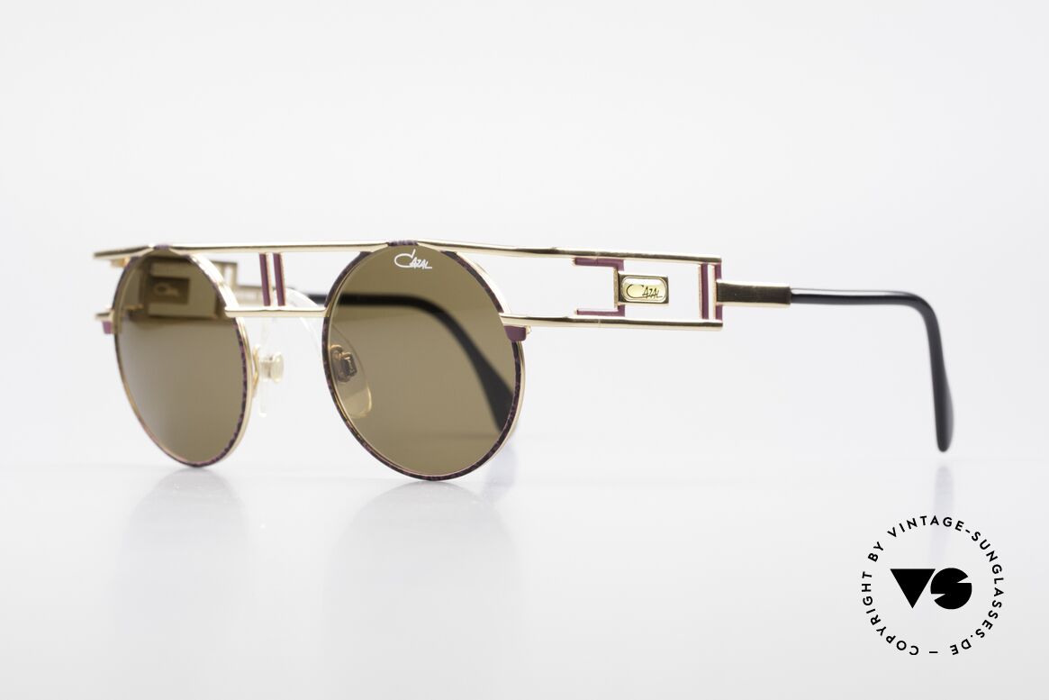 Cazal 958 90er Eurythmics Sonnenbrille, ebenso getragen von Beyoncé im Jahre 2012/2013, Passend für Herren und Damen