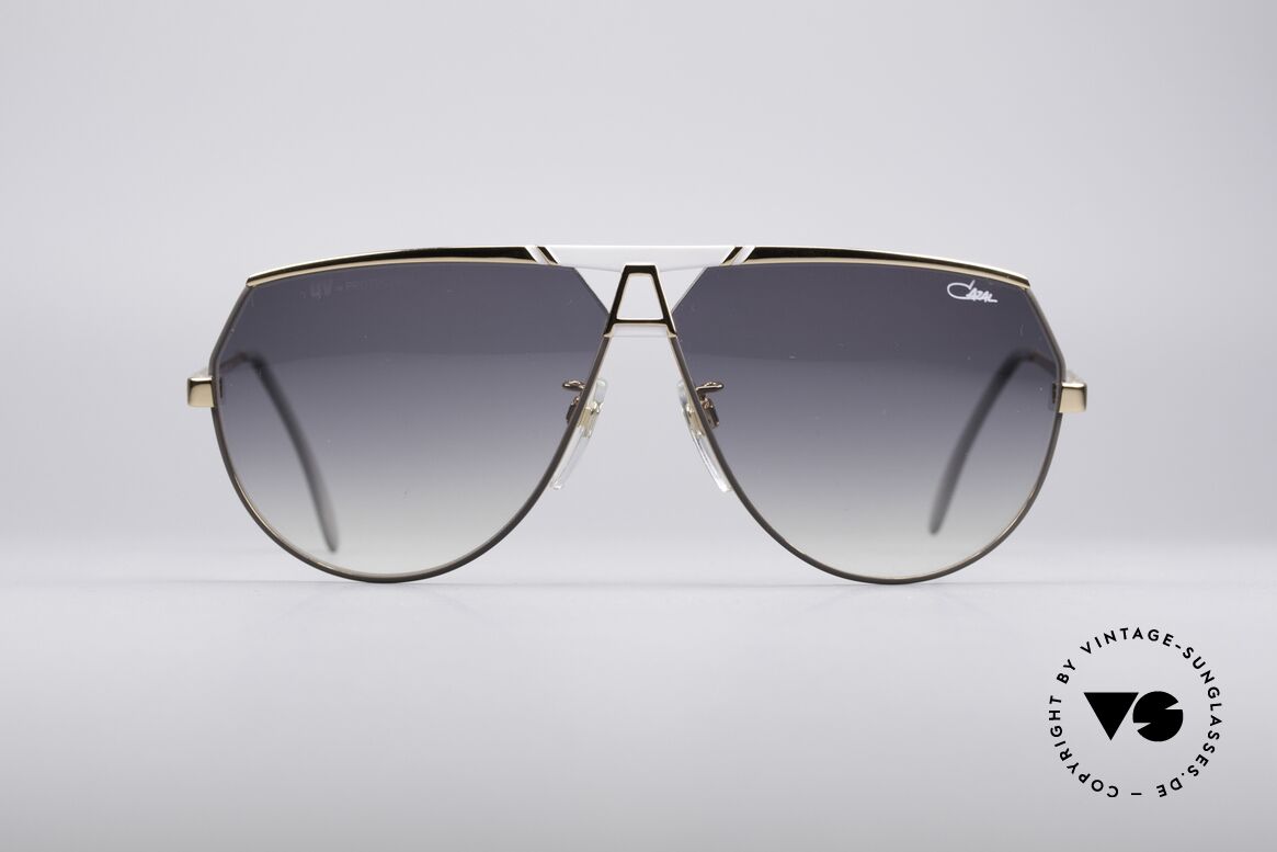 Cazal 953 XL 80er Pilotensonnenbrille, alte Cazal Sonnenbrille von 1989/90 in XL-Größe 69/10, Passend für Herren