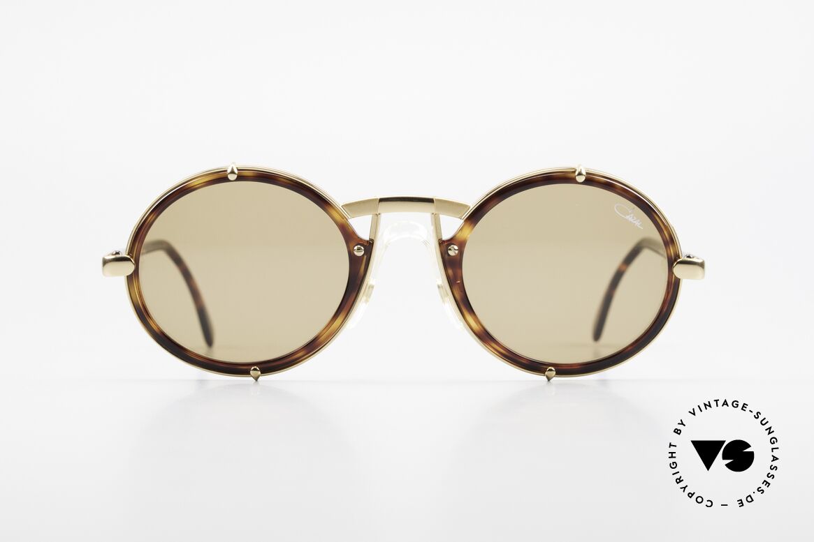 Cazal 644 Runde Cazal 90er Sonnenbrille, edles Unisex-Modell der frühen 1990er Jahre, Passend für Herren und Damen