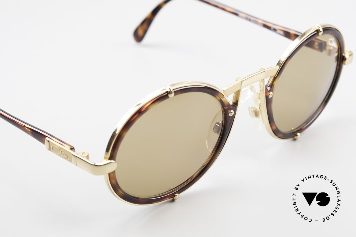 Cazal 644 Runde Cazal 90er Sonnenbrille, ungetragen (wie alle unsere vintage CAZALS), Passend für Herren und Damen