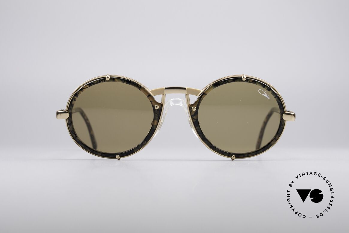 Cazal 644 Runde 90er Sonnenbrille, runde vintage Designer-Sonnenbrille von Cazal, Passend für Herren und Damen
