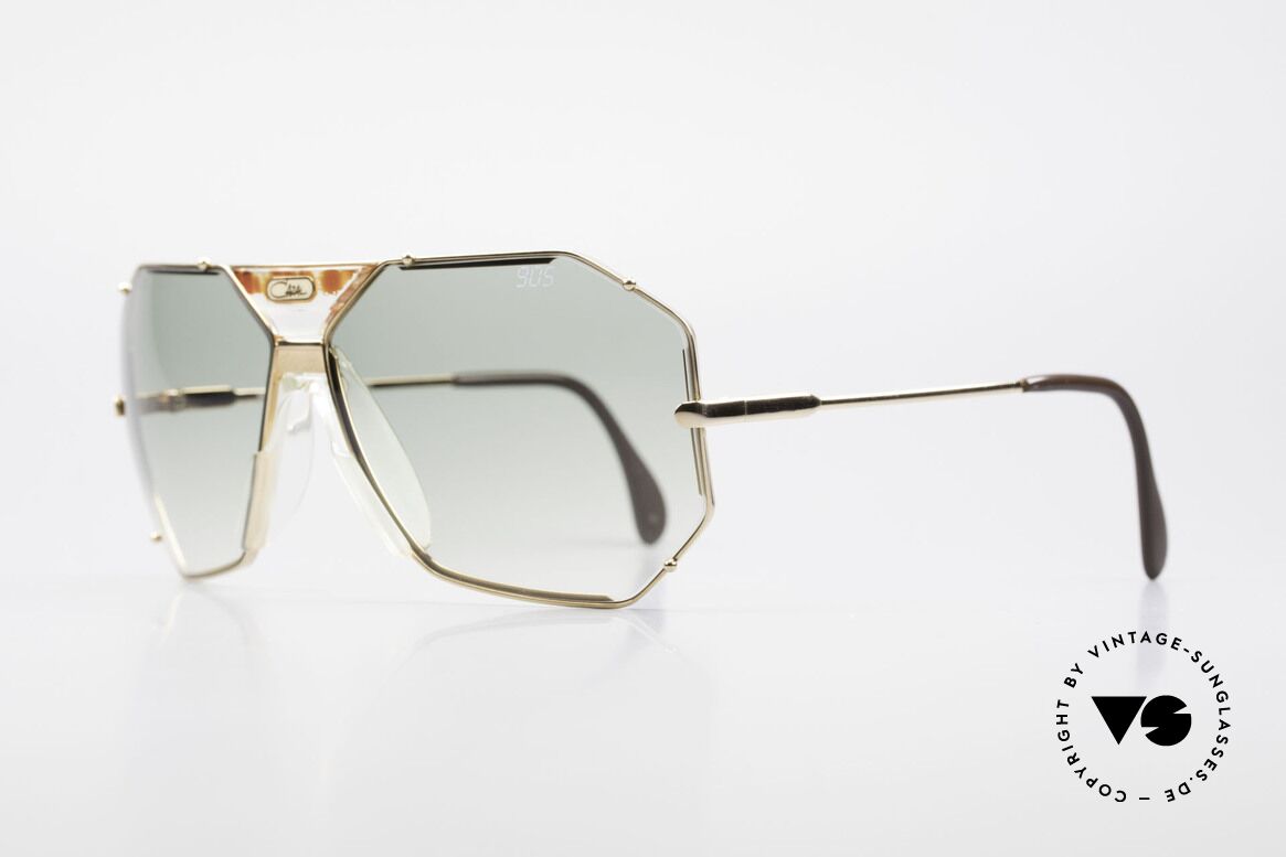 Cazal 905 Gwen Stefani Sonnenbrille 80er, mit orig. Cazal Etui u. Wechselgläsern (100% UV), Passend für Herren