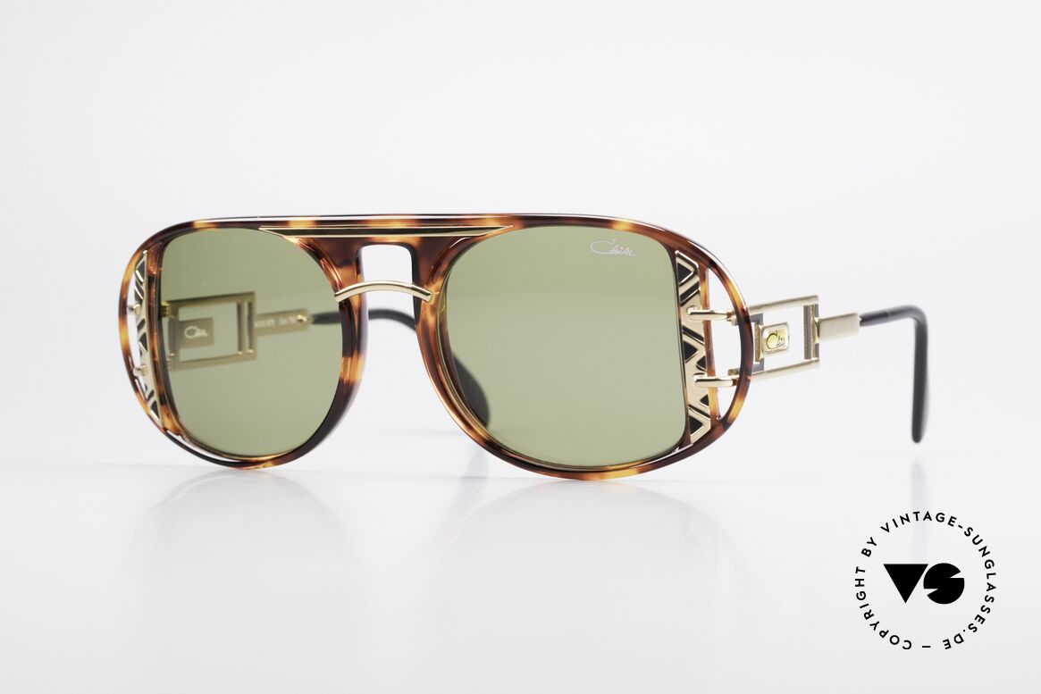 Cazal 875 90er Designer Sonnenbrille, spektakuläre Designer-Sonnenbrille von 1992/1993, Passend für Herren und Damen