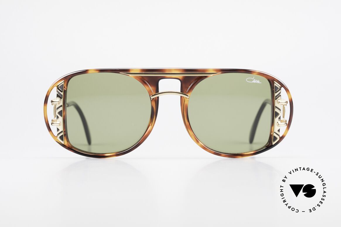 Cazal 875 90er Designer Sonnenbrille, spektakuläre Designer-Sonnenbrille von 1992/1993, Passend für Herren und Damen