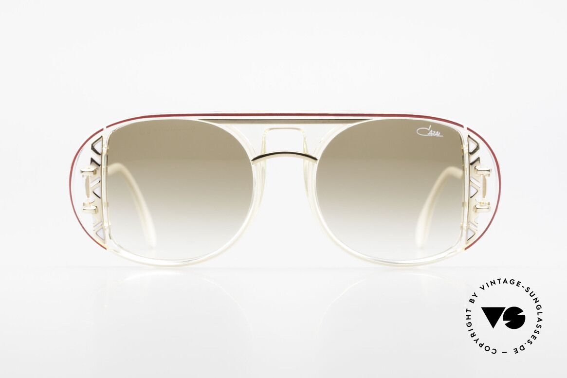 Cazal 875 Hip Hop Unisex Sonnenbrille, von Design-Papst - Cari Zalloni (CAZAL) entworfen, Passend für Herren und Damen