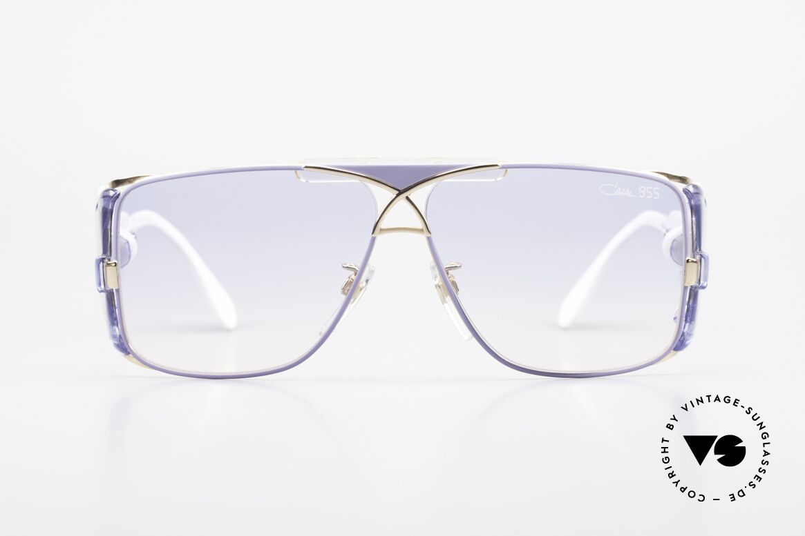 Cazal 955 80er Old School Sonnenbrille, riesige Cazal vintage Designersonnenbrille von 1987, Passend für Herren