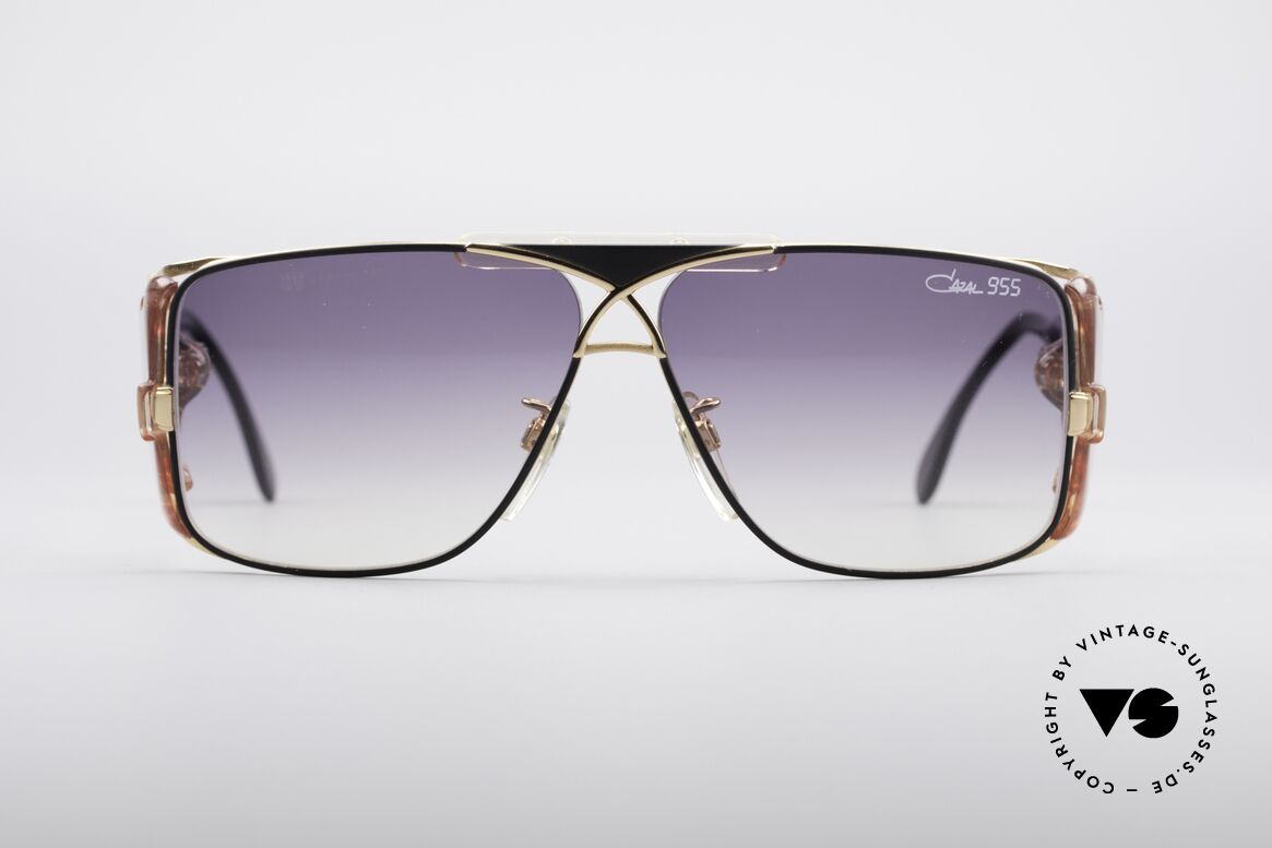 Cazal 955 80er Hip Hop Sonnenbrille, riesige Cazal vintage Designersonnenbrille von 1987, Passend für Herren