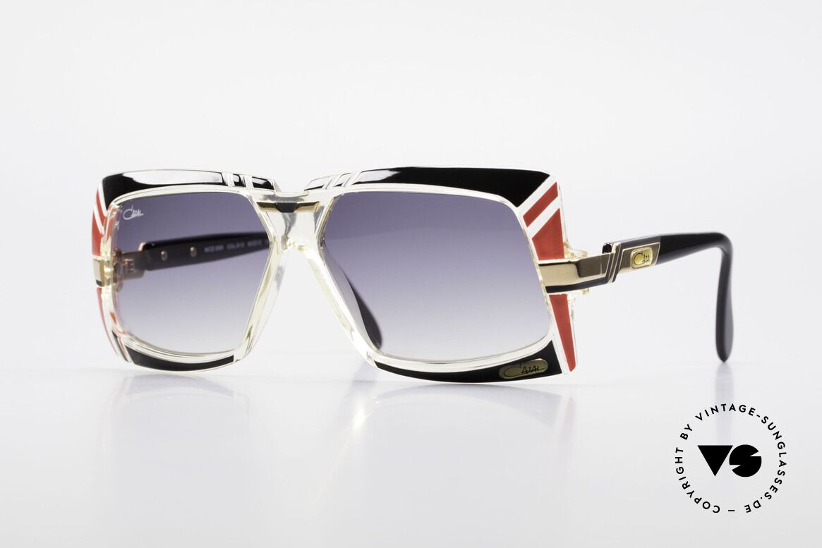 Cazal 869 80er True Vintage Sonnenbrille, außergewöhnliche Designer-Sonnenbrille von 1989/90, Passend für Herren und Damen