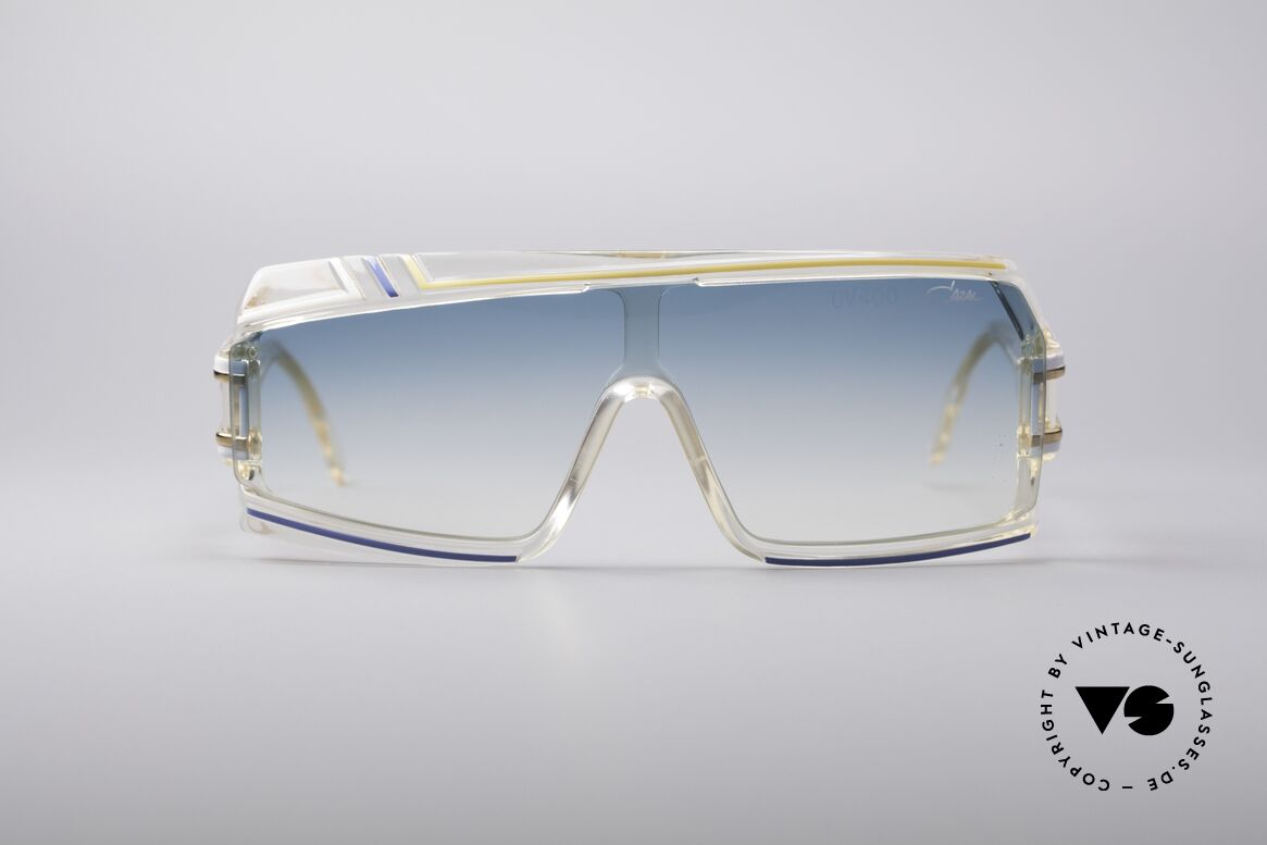 Cazal 858 Asymmetrische 80er Brille, 858: eines der berühmtesten CAZAL vintage Modelle, Passend für Herren und Damen