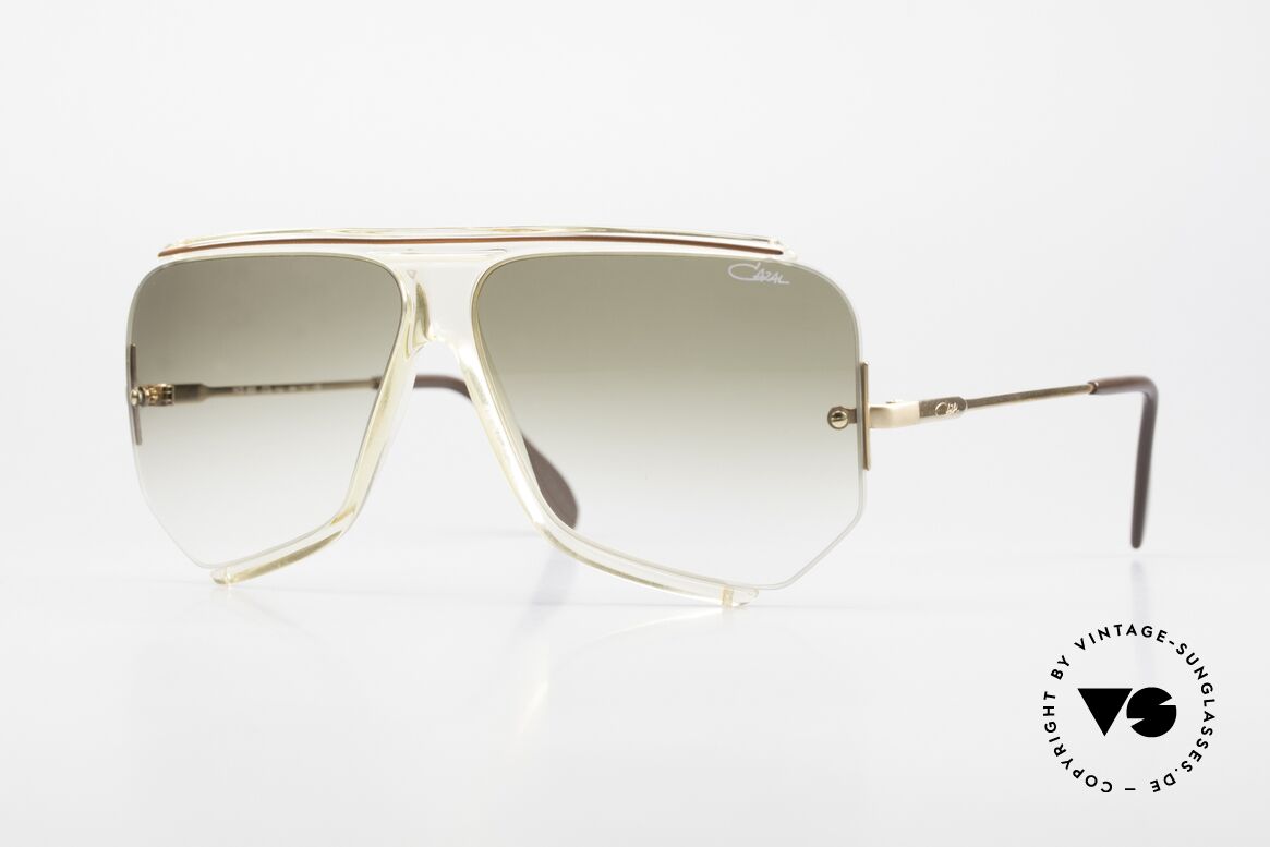 Cazal 850 Old School 80er Sonnenbrille, elegantes Original aus den 1980ern - OLD SCHOOL, Passend für Herren