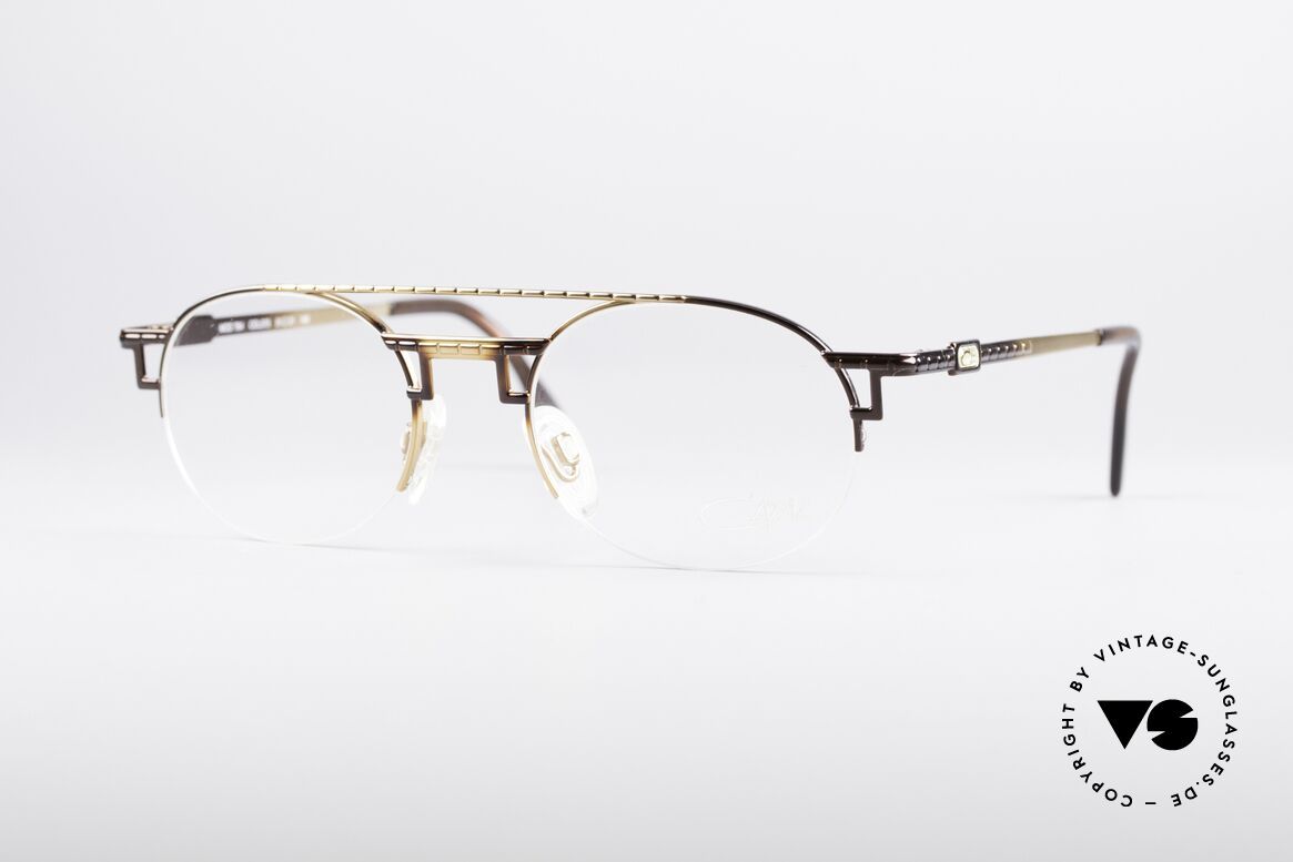 Cazal 764 Echte 90er Vintage Brille, sehr stilvolle Cazal Brillenfassung von 1997, Passend für Herren