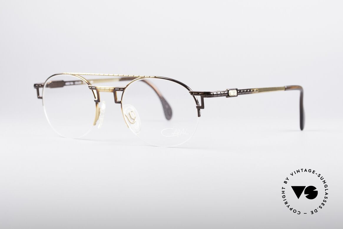Cazal 764 Echte 90er Vintage Brille, beste Verarbeitungsqualität aus Deutschland, Passend für Herren