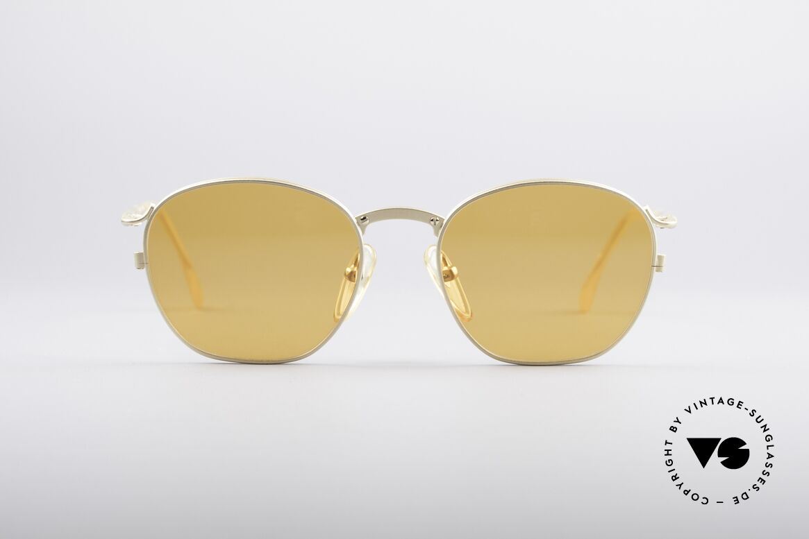 Jean Paul Gaultier 55-1271 Vergoldete Brille, vintage Designersonnenbrille von Jean Paul Gaultier, Passend für Herren und Damen Jean Paul Gaultier 55-1271 Vergoldete Brille, vintage Designersonnenbrille von Jean Paul Gaultier, Passend für Herren und Damen