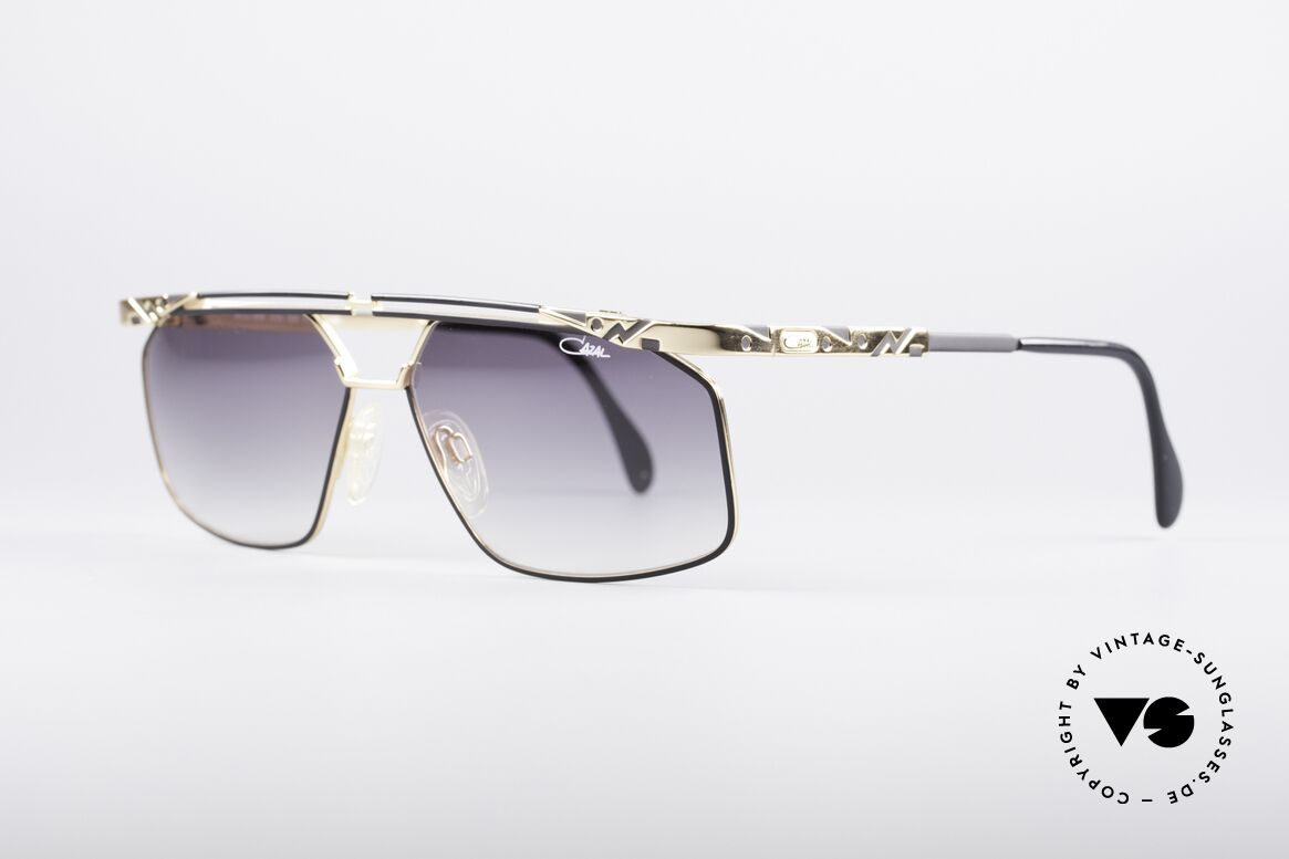 Cazal 966 Markante 90er Designer Brille, enorm hochwertig (muss man fühlen); 100% UV, Passend für Herren