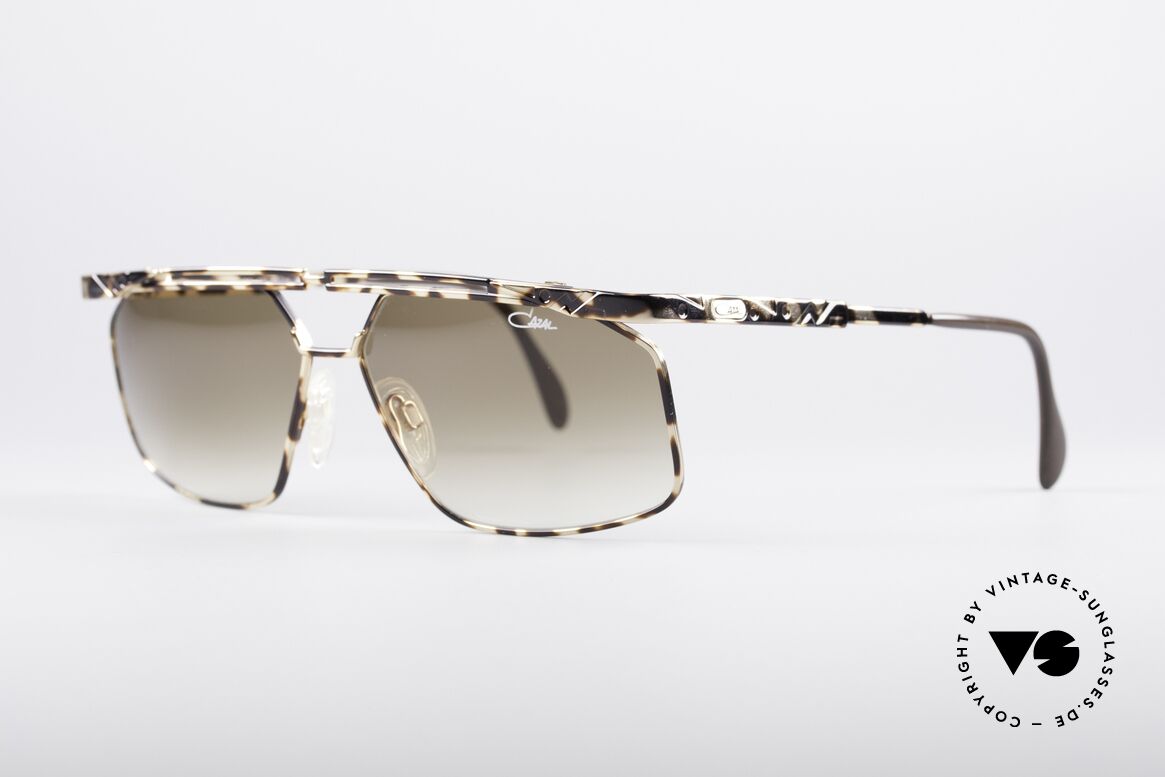 Cazal 966 Markante 90er Designer Brille, enorm hochwertig (muss man fühlen); 100% UV, Passend für Herren