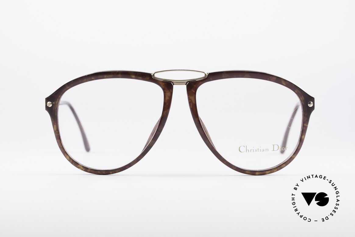 Christian Dior 2523 1980er No Retrobrille, einzigartige vintage Designerbrille von Christian Dior, Passend für Herren