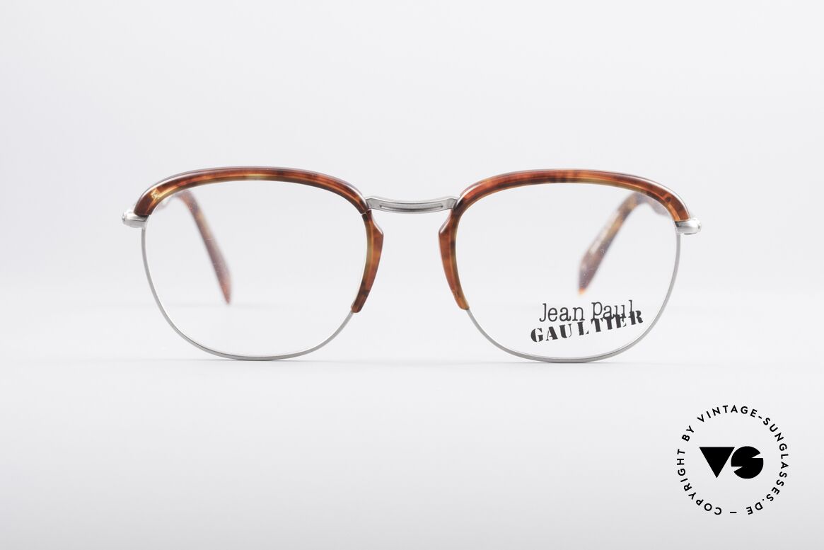 Jean Paul Gaultier 55-1273 90er Vintage Brille, 1990er vintage Designerbrille von Jean Paul Gaultier, Passend für Herren und Damen