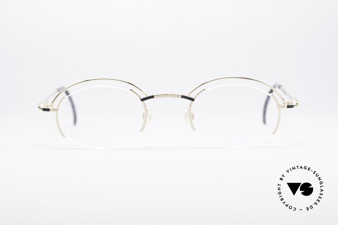 Cazal 773 Rund Ovale Vintage Brille, ovales vintage Brillengestell von Cazal aus den 90ern, Passend für Damen