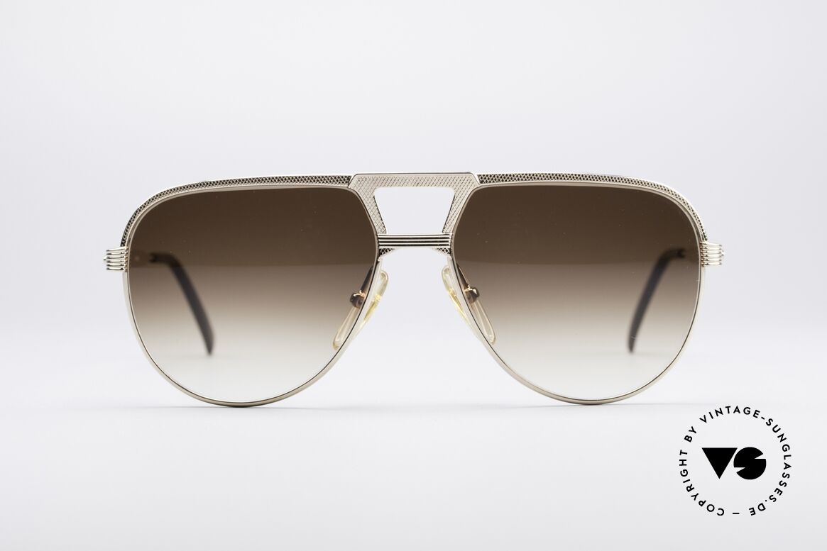 Christian Dior 2426 14kt Gold Fassung, noble Christian Dior vintage Sonnenbrille von 1988, Passend für Herren