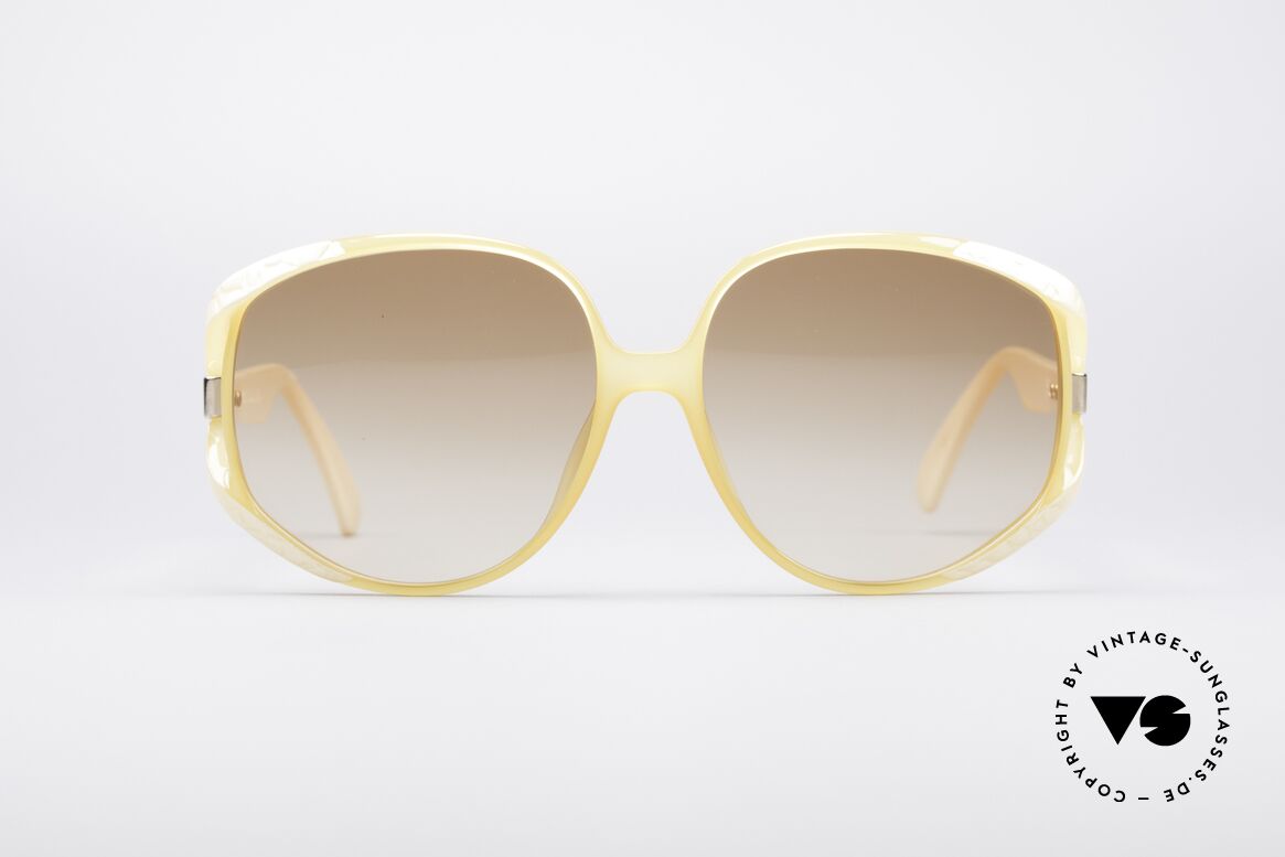 Christian Dior 2320 80er XL Damen Sonnenbrille, übergroße Christian Dior Sonnenbrille von 1987, Passend für Damen