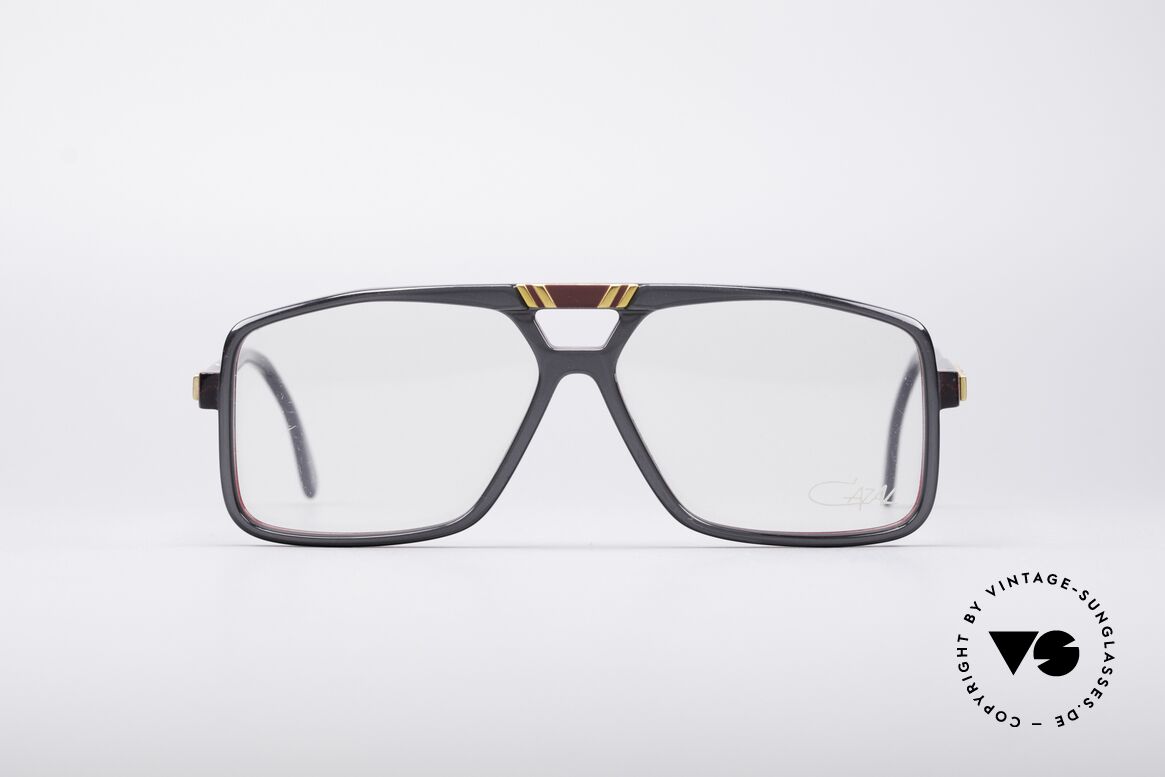Cazal 637 80er Hip Hop Vintage Brille, ausdrucksstarke Cazal vintage Designerbrille, Passend für Herren