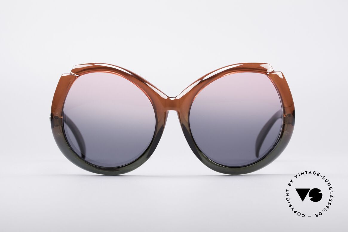 Christian Dior D11 Riesige 70er Brille, XXL Dior Designersonnenbrille aus den frühen 70ern, Passend für Damen