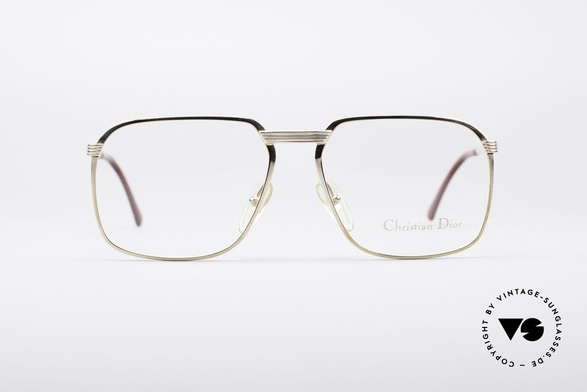 Christian Dior 2489 80er Vintage Brille, markante Christian Dior vintage Fassung von 1989, Passend für Herren