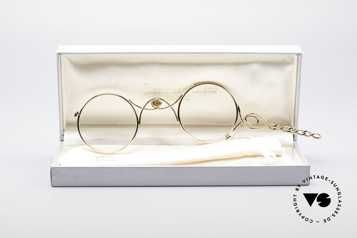 Christian Dior 2583 Lorgnon Lorgnette, orig. vintage Dior Lorgnon Lorgnette aus den 90ern, Passend für Damen