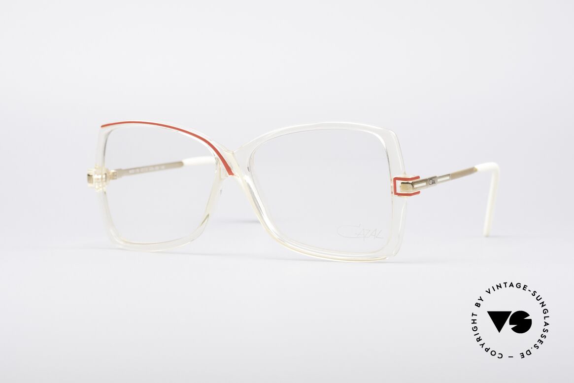 Cazal 175 Echt 80er Vintage Brille, echte vintage Brille von CAZAL aus den 1980ern, Passend für Damen