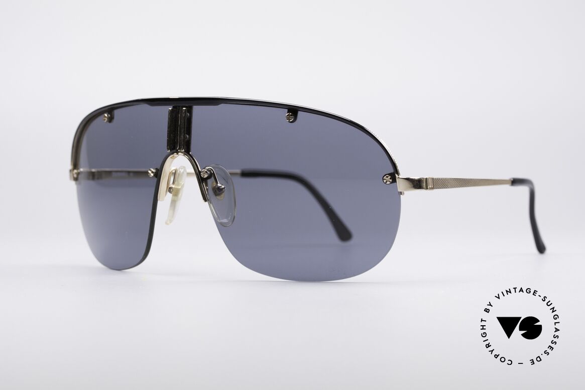 Dunhill 6102 90er Herren Sonnenbrille, genialer flexibler Rahmen für idealen Tragekomfort, Passend für Herren