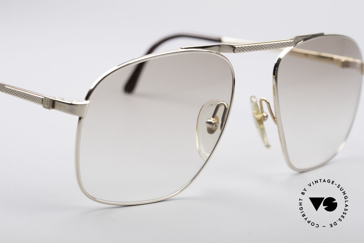 Dunhill 6046 80er Herrenbrille Vergoldet, ungetragen (wie alle unsere vintage Luxus-Sonnenbrillen), Passend für Herren