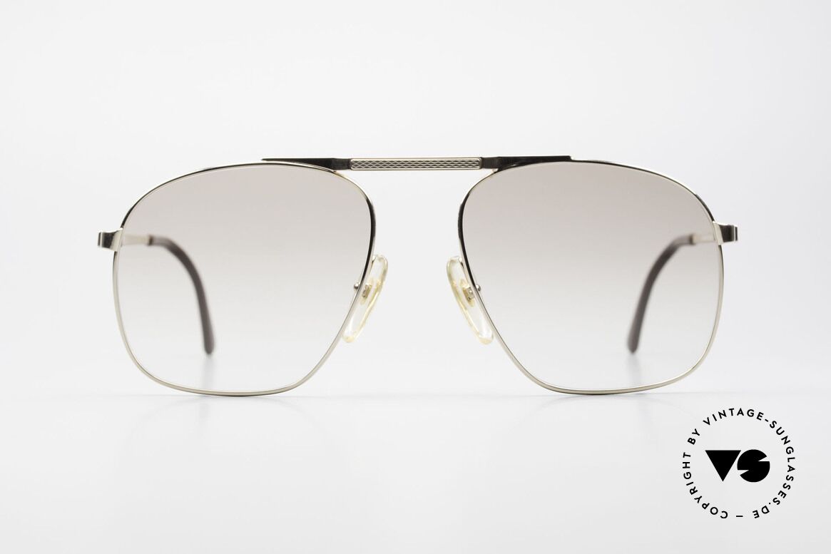 Dunhill 6046 80er Herrenbrille Vergoldet, extrem elegante Dunhill Herren-Sonnenbrille von 1987, Passend für Herren
