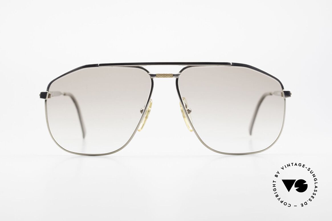 Dunhill 6096 Titanium Fassung 18kt Echtgold, 90er Jahre Titanium Designer-Sonnenbrille von Dunhill, Passend für Herren