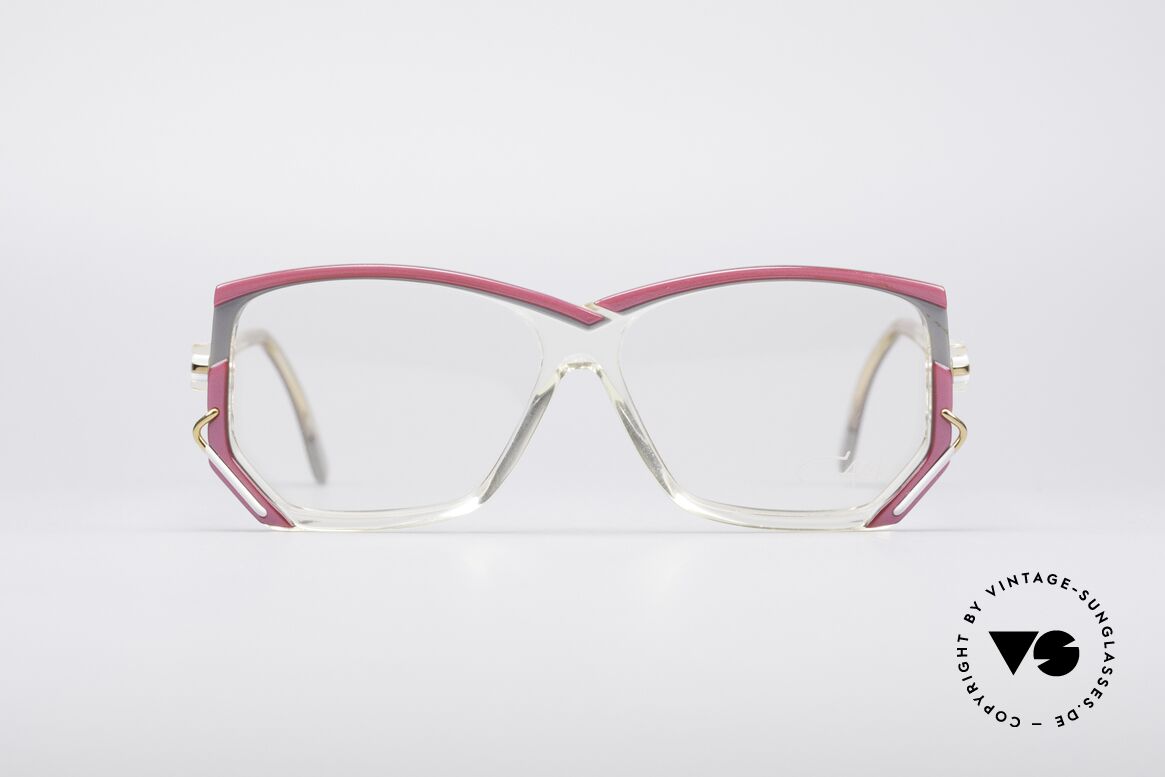 Cazal 197 80er Vintage Designerbrille, vintage CAZAL Designer-Brillenfassung von 1988/89, Passend für Damen