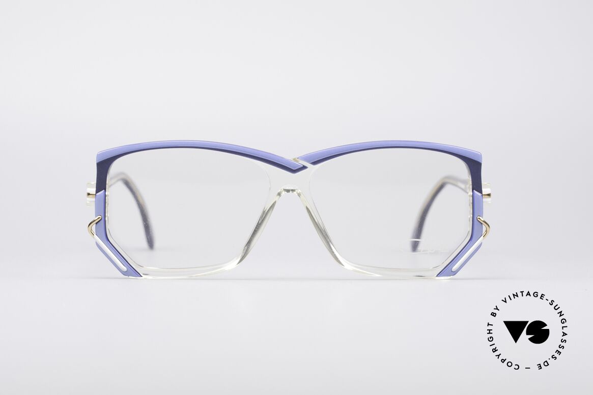 Cazal 197 80er Vintage Designerbrille, vintage CAZAL Designer-Brillenfassung von 1988/89, Passend für Damen