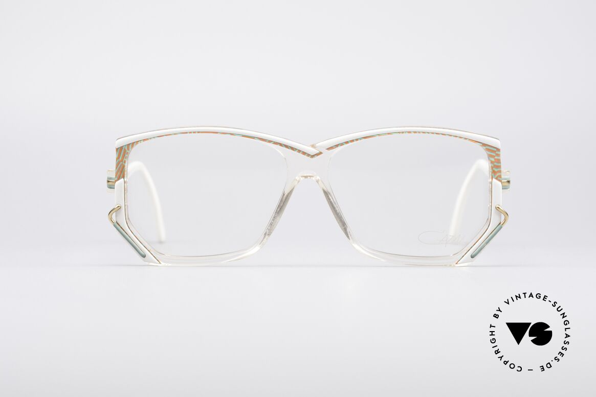 Cazal 197 80er Vintage Designerbrille, vintage CAZAL Designer-Brillenfassung von 1988/89, Passend für Damen