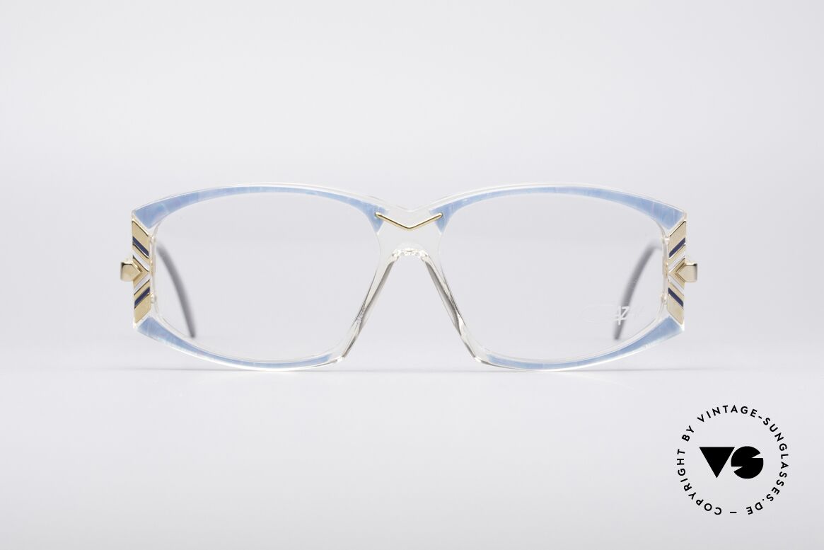 Cazal 194 80er Damen Vintage Brille, zauberhafte Cazal Damen-Brillenfassung von 1988, Passend für Damen