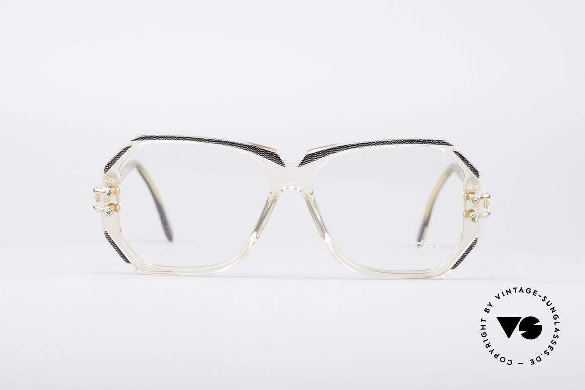 Cazal 169 Kleine Designer Brille, extravagante vintage Designer-Brillenfassung von Cazal, Passend für Damen