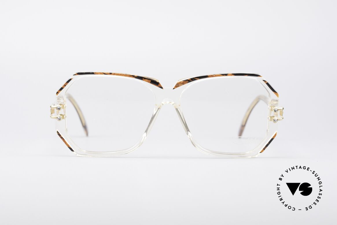 Cazal 169 Vintage Designer Brille, 1989/90 (Frame W.Germany) gefertigt, MEDIUM Gr. 56-14, Passend für Damen