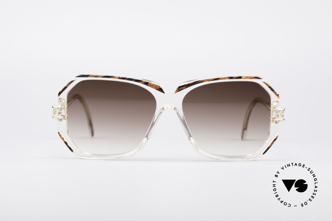 Cazal 169 Vintage Designerstück, extravagante vintage Designer-Sonnenbrille von Cazal, Passend für Damen