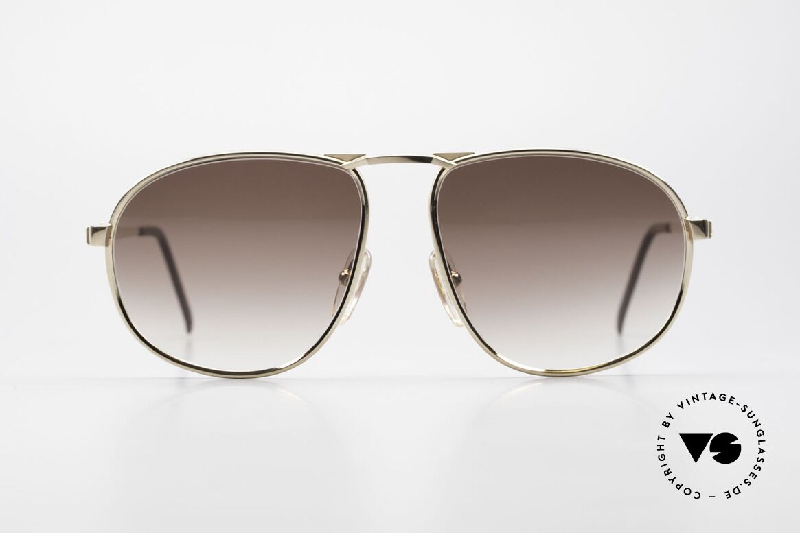 Dunhill 6051 80er Titanium Luxus Brille, premium vintage A. Dunhill Sonnenbrille von 1989, Passend für Herren