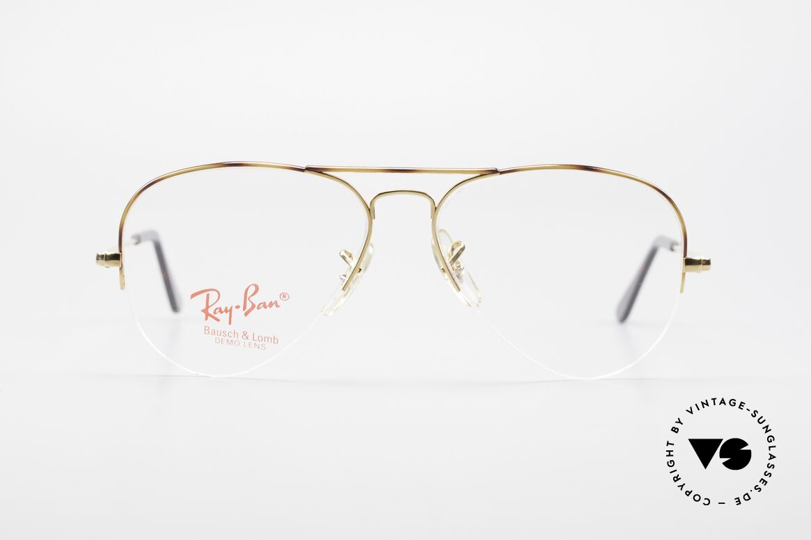 Ray Ban Aviator 80er Nylor Fassung Tortuga, vintage RAY-BAN Brillenfassung im Aviator-Stil, Passend für Herren und Damen