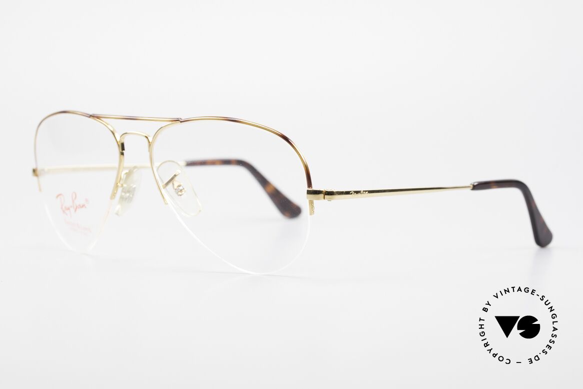 Ray Ban Aviator 80er Nylor Fassung Tortuga, edle Tortuga-Version mit Schildpatt-Lackierung, Passend für Herren und Damen
