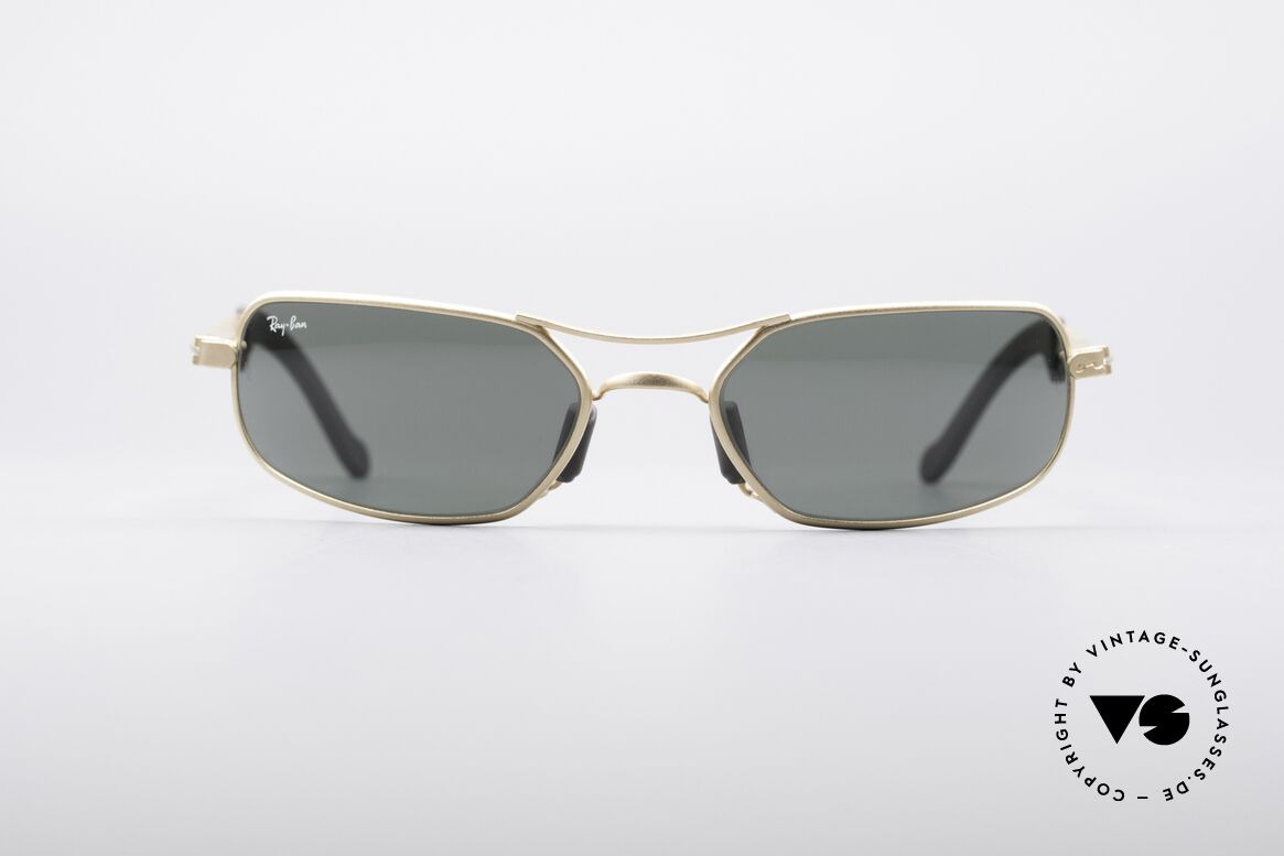 Ray Ban Orbs Rectangle B&L USA, futuristische Sportbrille von Ray Ban - perfekter Sitz, Passend für Herren