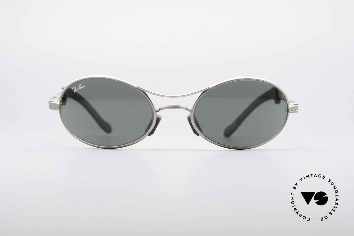 Ray Ban Orbs Oval B&L USA Brille, original vintage USA Sonnenbrille der späten 1990er, Passend für Herren
