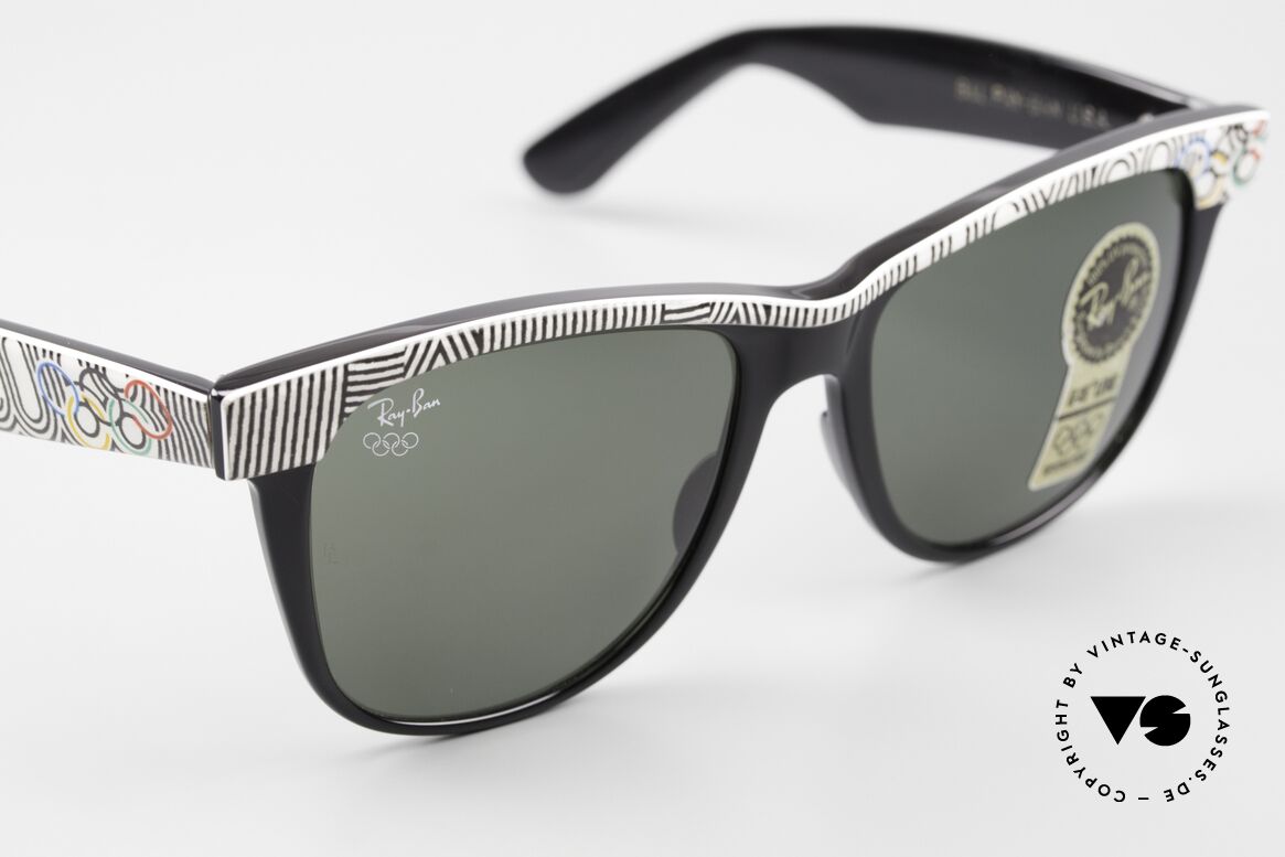 Ray Ban Wayfarer II Sammler Sonnenbrille Sport, KEINE retro Sonnenbrille; ein altes vintage ORIGINAL, Passend für Herren und Damen