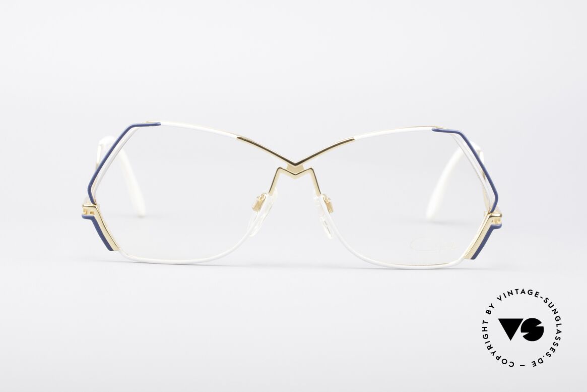 Cazal 226 Außergewöhnliche Vintage Brille, außergewöhnliche, fünfeckige CAZAL Designerbrille, Passend für Damen