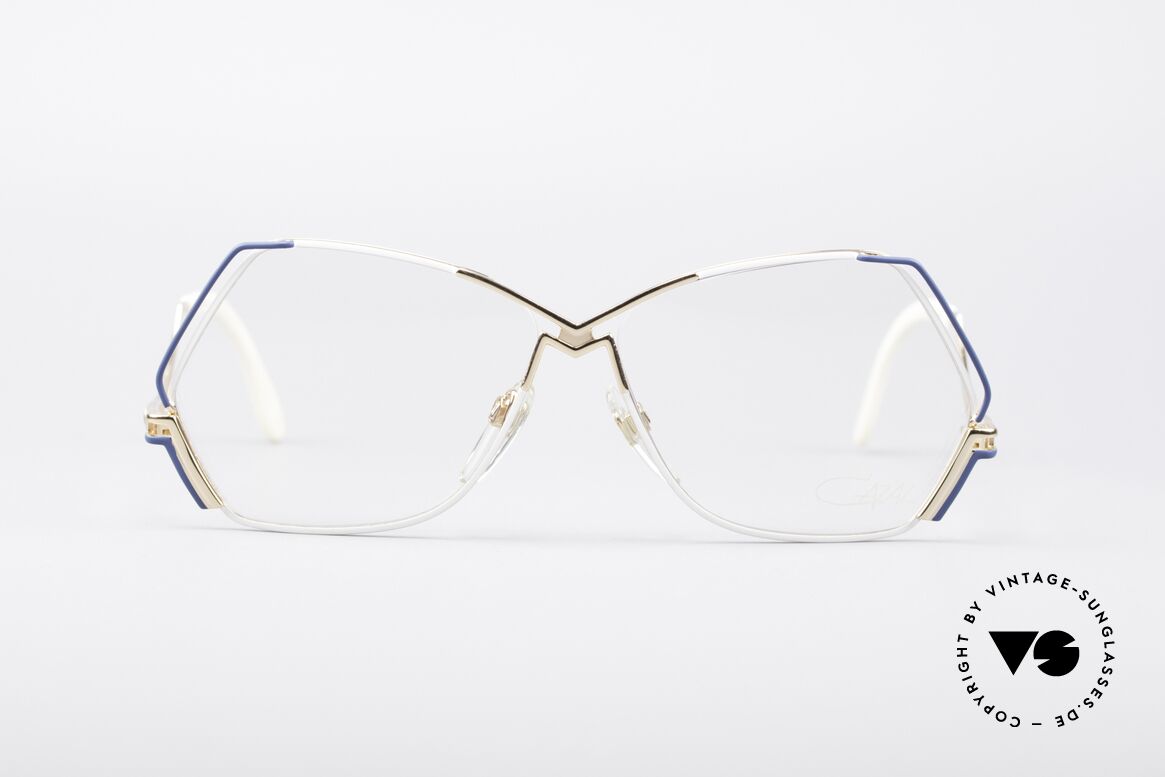 Cazal 226 West Germany Vintage Brille, außergewöhnliche, fünfeckige CAZAL Designerbrille, Passend für Damen