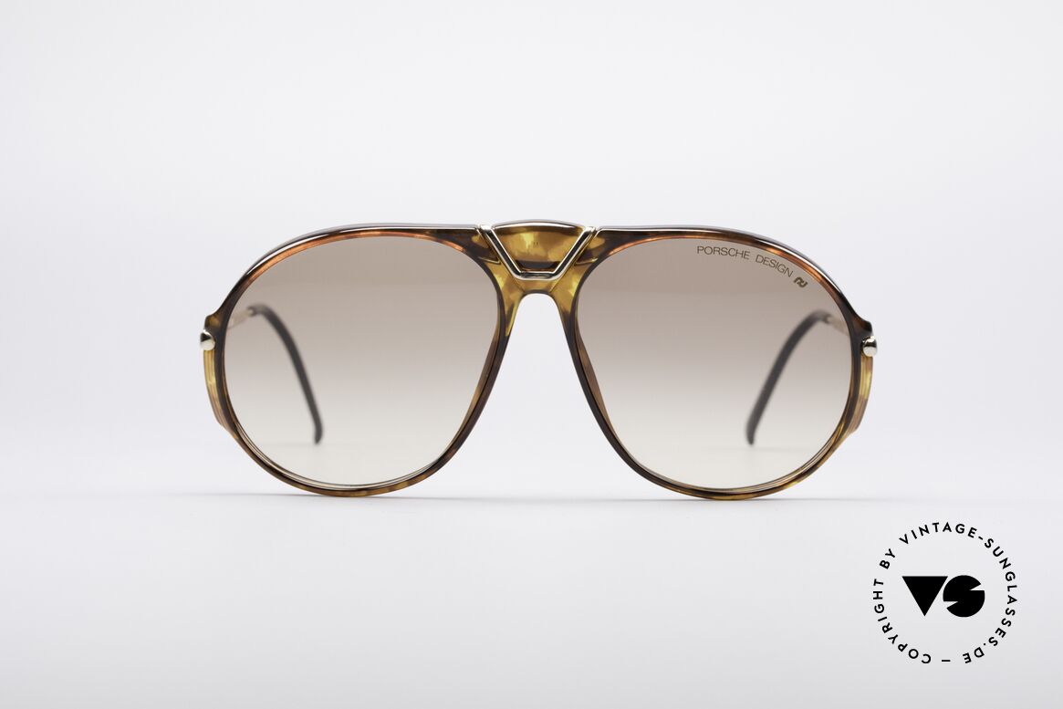 Porsche 5659 90er Wechselbrille Medium, alte, klassische PORSCHE Carrera Design Sonnenbrille, Passend für Herren und Damen