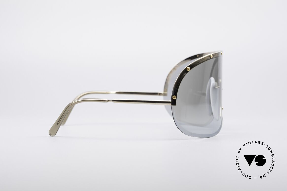 Porsche 5620 Yoko Ono Sonnenbrille Gold, daher weltweit als die "Yoko Ono Sonnenbrille" bekannt, Passend für Herren und Damen